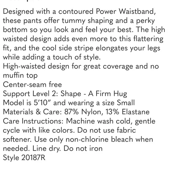 SPANX faux leather stripe leggings - Picture 13 of 13